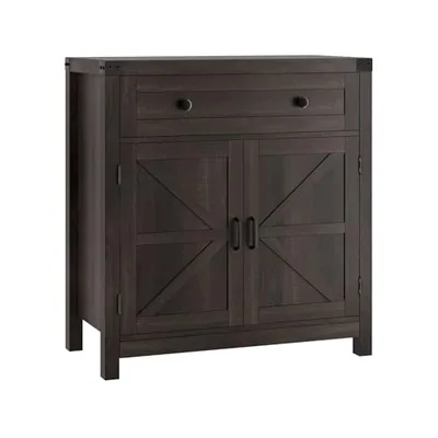 30″ Coffee Bar Cabinet, Brown (HS-HMBY6)
