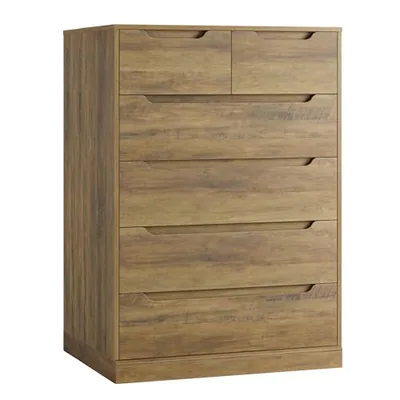 6-Drawer Dresser, Brown